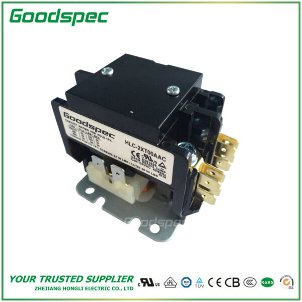 HLC-2XT00AAC HLC-2XT00AAC(2P/20A/120VAC)Definite Purpose Contactor